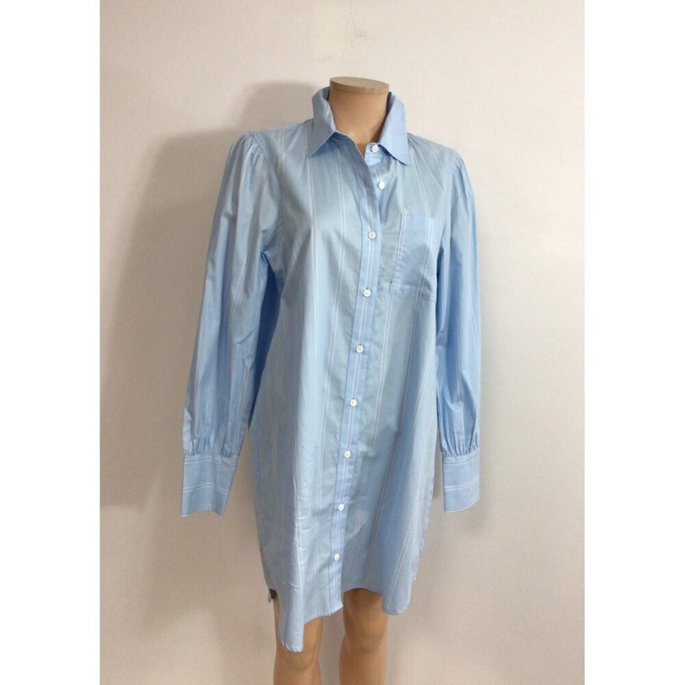 Outerknown Stripe Shirt Dress Womens Small